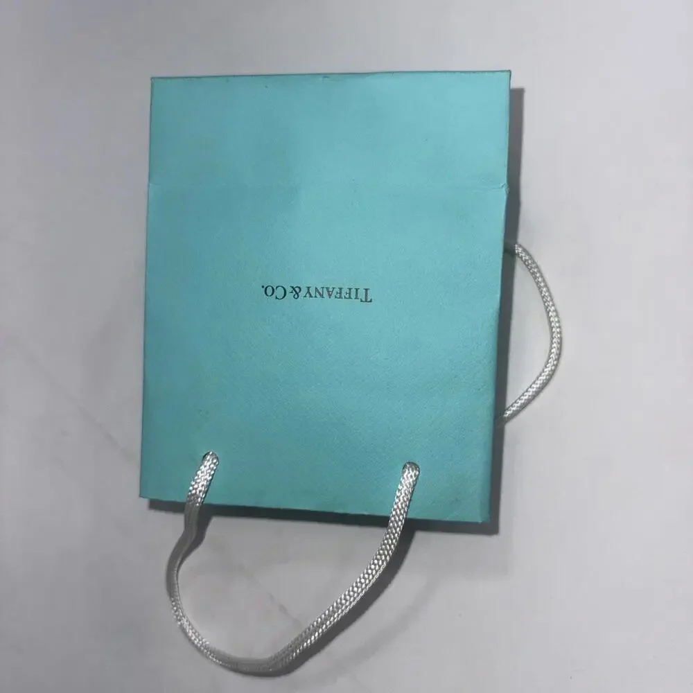 Tiffany & Co. Small Blue‎ Paper Shopping Gift Bag
